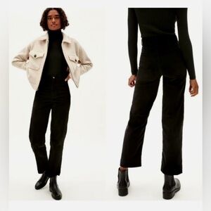 Everlane | Corduroy Wide-Leg Pant | Black